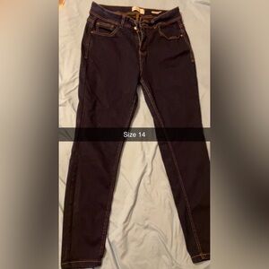 Size 14 skinny jeans